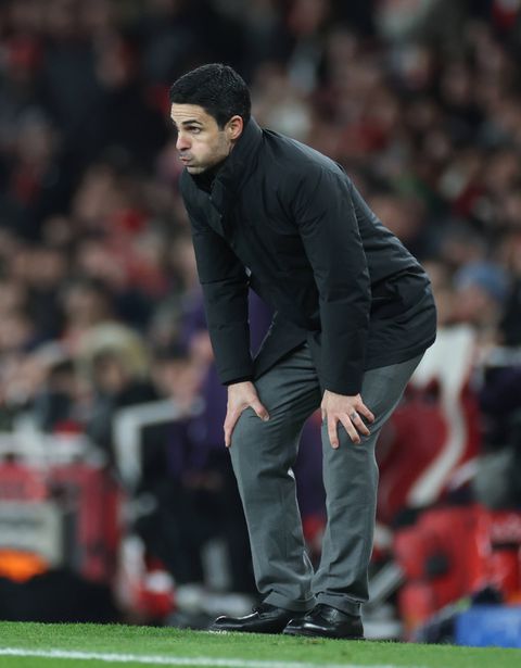 Arteta against Man United || imago