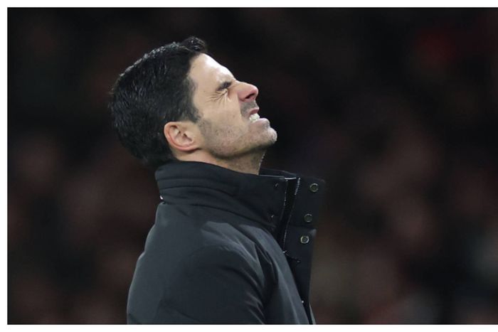 Fans cry out as they call for Arteta's sacking
