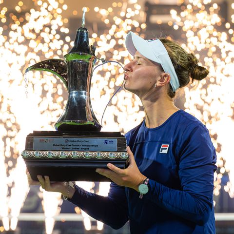 Krejcikova rolls over Iga Swiatek to crown an incredible week with Dubai title