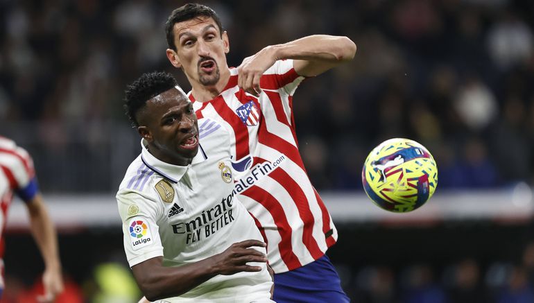 Vinicius was kept quiet against Atletico Madrid