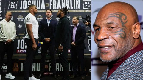 Mike Tyson tells Anthony Joshua how to become 3-time champion