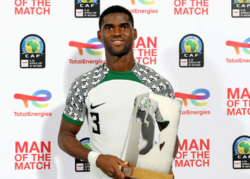 Flying Eagles: Agbalaka reacts after winning 2nd consecutive Man-Of-The-Match award