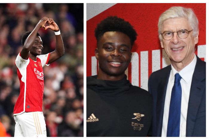 Bukayo Saka respond to Wenger’s special message