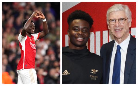 ‘It does mean a lot’ - Arsenal ‘Star Boy’ Bukayo Saka respond to Wenger’s special message