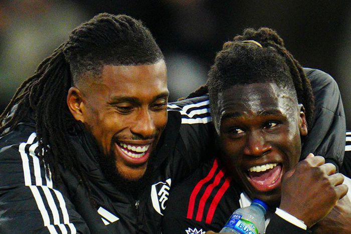 Fulham stars Alex Iwobi and Calvin Bassey || Getty Images