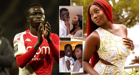 ‘I love you!’ - Beautiful wife of Senegalese star dubbed “World’s Ugliest footballer” sends romantic message on his 25th birthday