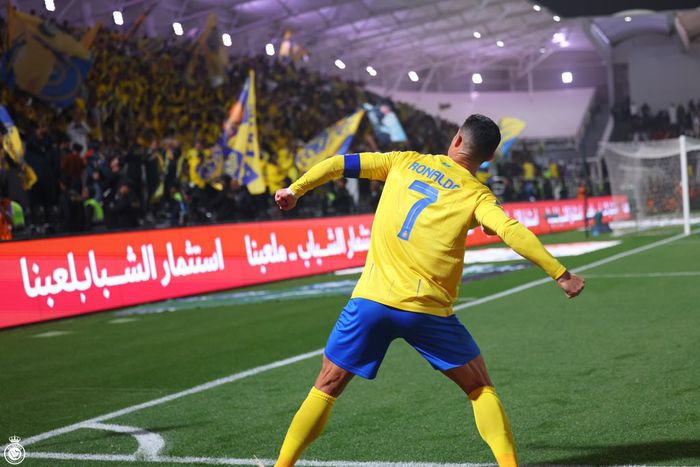 Another penalty goal for Cristiano Ronaldo as Al Nassr beat Rakitic's Al Shabab.