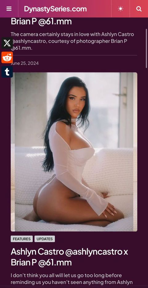 Ashlyn Castro's alleged profile on Dynasty Series