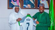 Ahmed Musa: Super Eagles captain gifts jersey to Saudi Arabia Consul