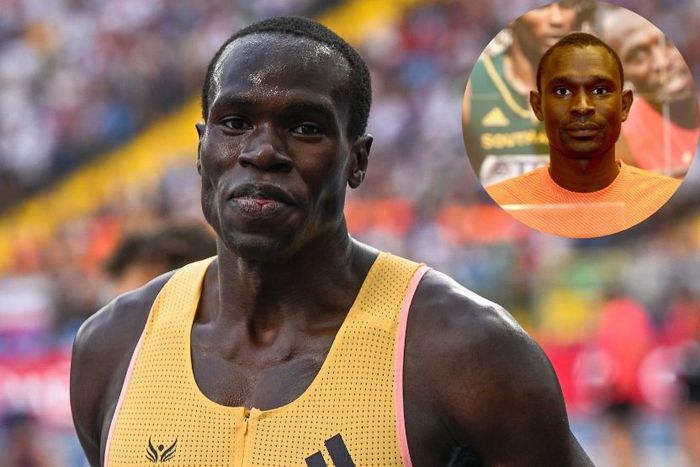 David Rudisha and Marco Arop