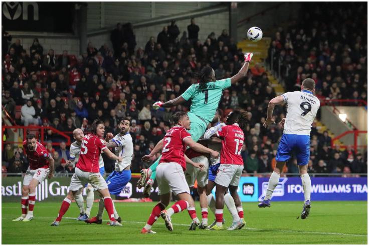Wrexham celebrate Super Eagles goalkeeper after major milestone