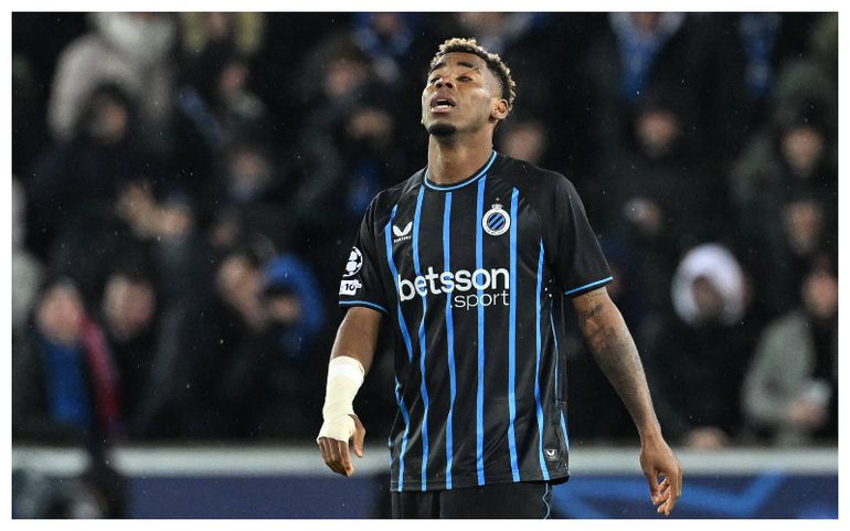 Onyedika missed Club Brugge's second leg tie || imago