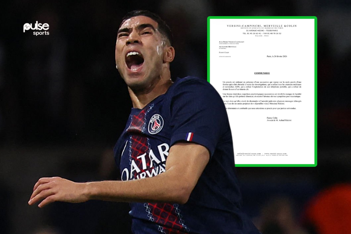 Hakimi’s lawyer BLASTS accuser, says she refused DNA test and tried to ‘rob’ PSG star