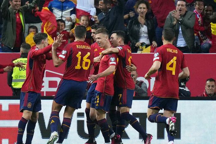 Spain show superiority in easy win over Norway