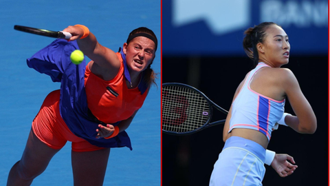 Miami Open 2023: Ostapenko and Zheng book Round of 16 spots