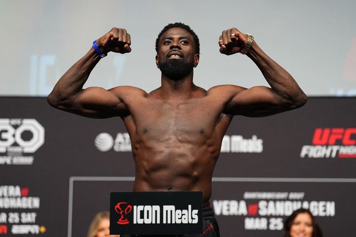 Nigerian-born Chidi Njokuani moves down to welterweight to face Rhys McKee in UFC Atlantic City main card.