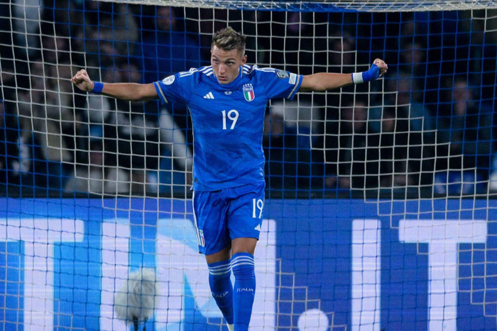 Mateo Retegui scored the only goal for Italy in the defeat against England