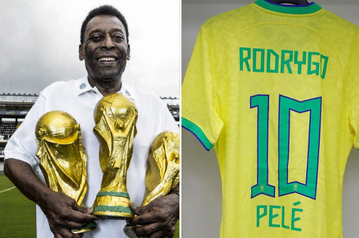 Brazil to wear special kits in honour of 'the great' Pelé  ahead of Morocco friendly