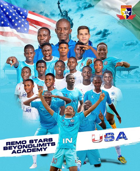 Remo Stars releases Squad for 2023 Generation Adidas Cup in USA