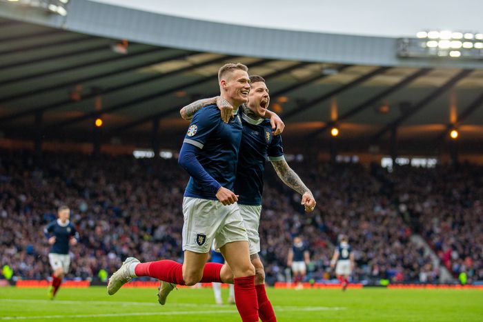 Scott McTominay scores two late goals in Scotland win against Cyprus