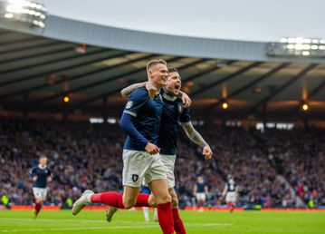 Scott McTominay scores two late goals in Scotland win against Cyprus