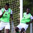 Benson Omala in a past training session with Harambee Stars.