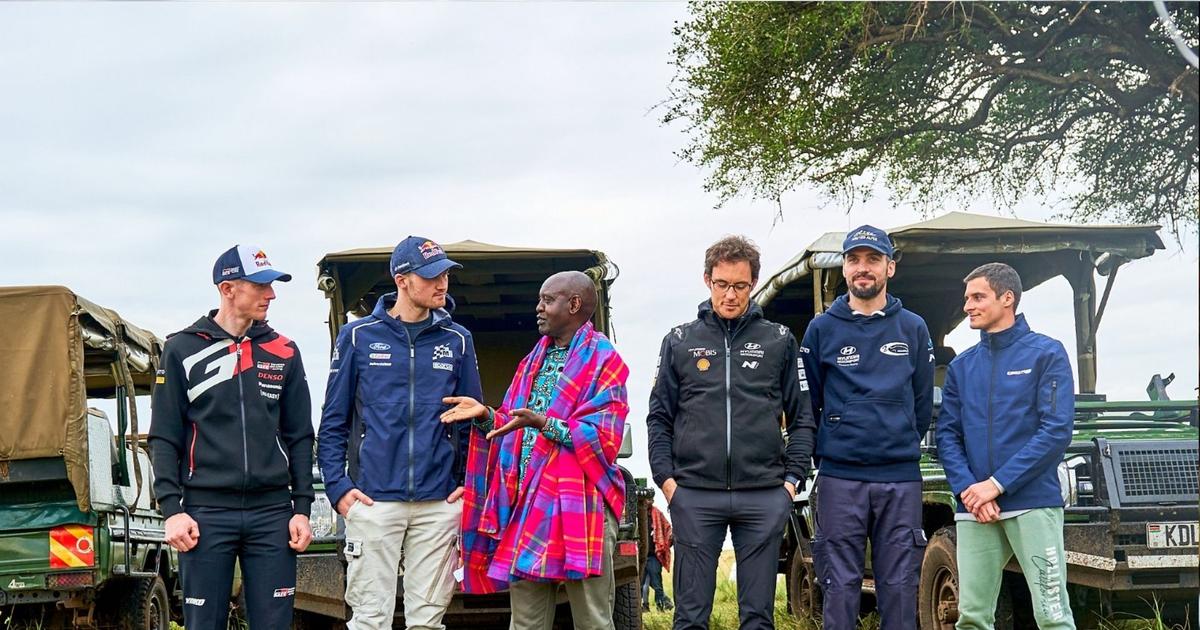 Rally drivers explore Kenya ahead of the WRC Safari Rally [PHOTOS ...