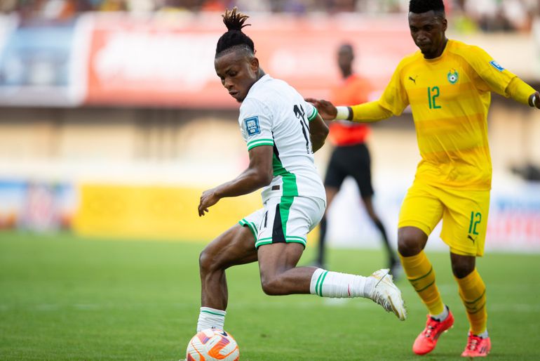 CAF celebrates Super Eagles star Samuel Chukwueze on his birthday with Messi-like goal.