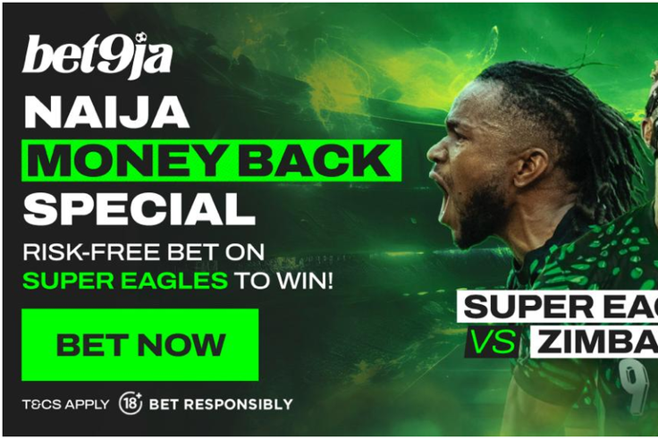 Bet9ja’s Naija Money Back Special: Bet on Nigeria to beat Zimbabwe – and if they don’t, you get your stake back!