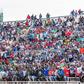 Harambee Stars fans at Nyayo Stadium.