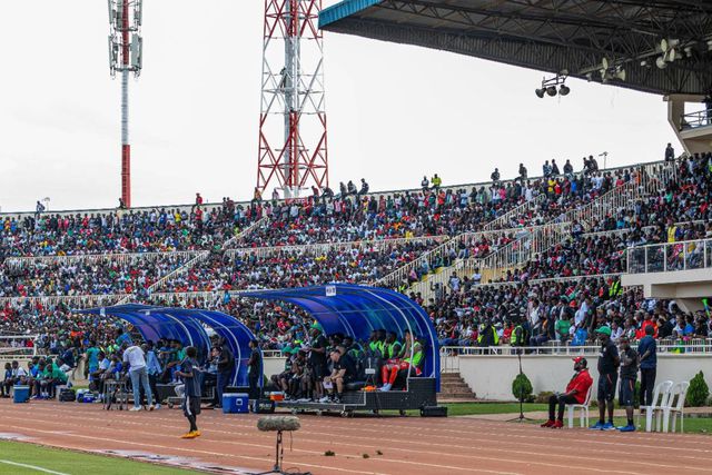 Nyayo Stadium hosts Harambee Stars.