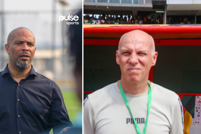 Super Eagles boss snubbed a handshake from Michael Nees | Imago