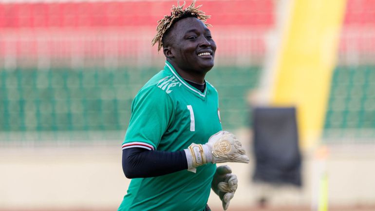 Ian Otieno Kenya's Harambee Stars.