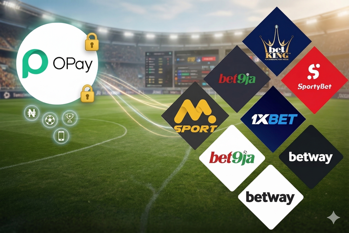 Top 5 Betting Sites that Accept OPay in Nigeria