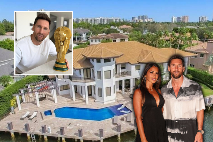 Lionel Messi and wife Antonela Roccuzzo build unusual museum inside their $10.7 MILLION Florida home
