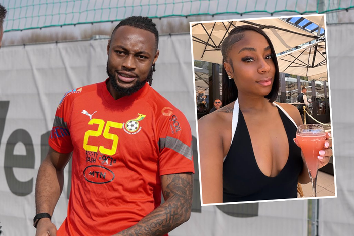 Antonie Semenyo welcomed with slaps ahead of Austria friendly while gorgeous fiancée stuns in Monaco selfie