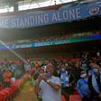 Man City outclass Tottenham to retain League Cup in front of 8,000 fans