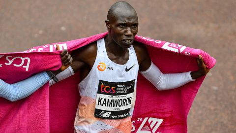 Kamworor sends message after impressive London Marathon performance