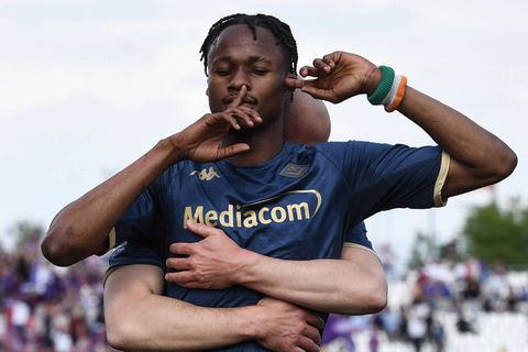 Christian Kouame pays tribute to Romelu Lukaku