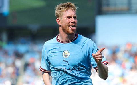 Manchester City midfielder Kevin De Bruyne