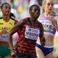 Jarinter Mawia in action during the 2022 World Athletics Championships.
