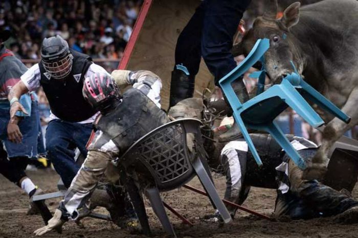 US prisoners compete in unique Louisiana rodeo