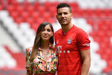 Lucas Hernandez and Amelia Llorente