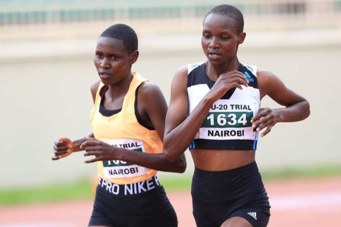 Junior athletes in action at a past event