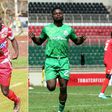 A collage of Gor Mahia forward Benson Omala and Kenya Police striker Elvis Rupia.