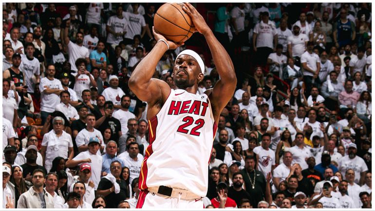 Jimmy Butler of the Miami Heat scored a franchise-record 56 points in Game 4 against the Milwaukee Bucks.