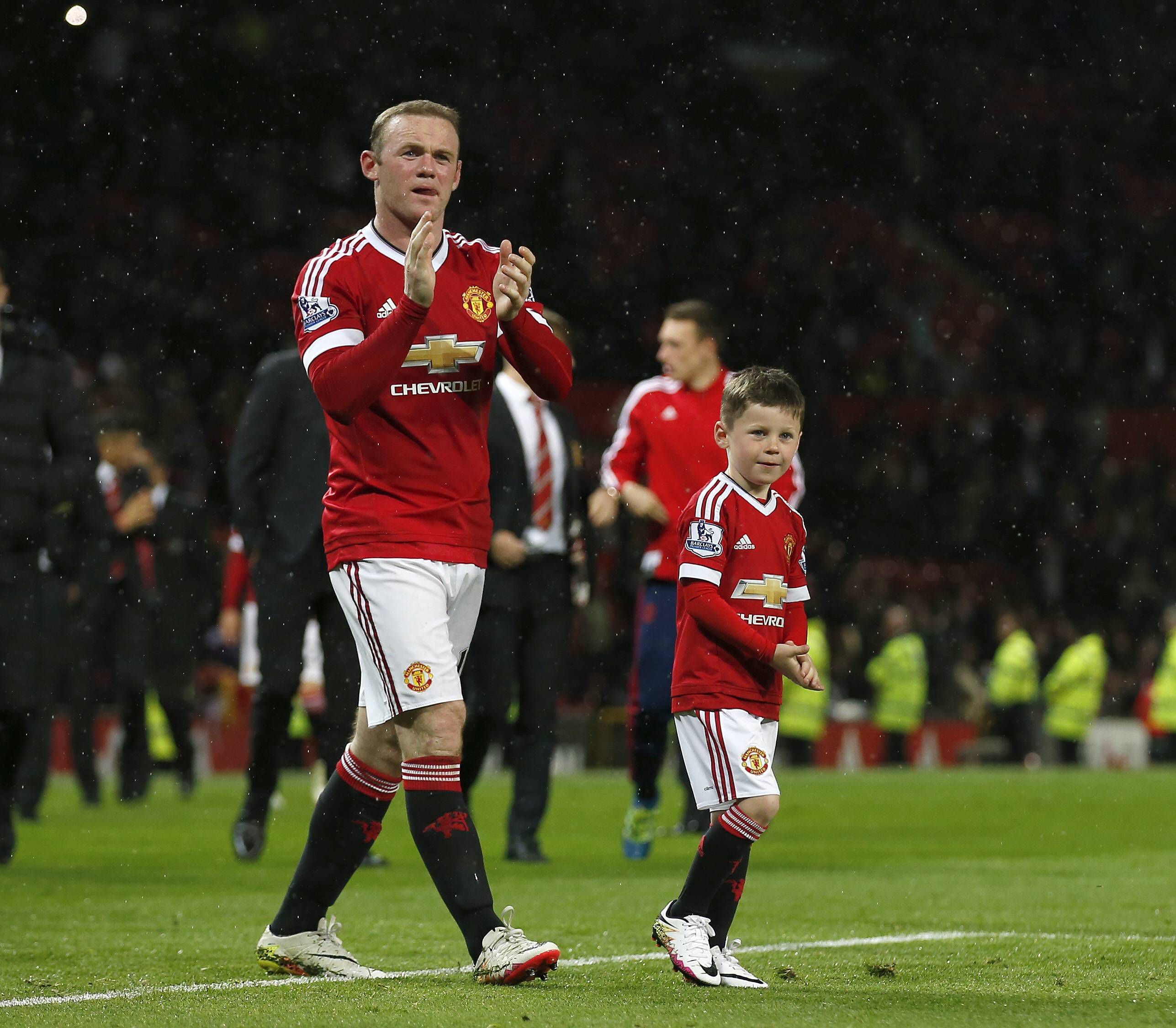 Wayne Rooney's son, Kai, wants to be playing for Manchester United in ten  years time - even though he's an Everton fan