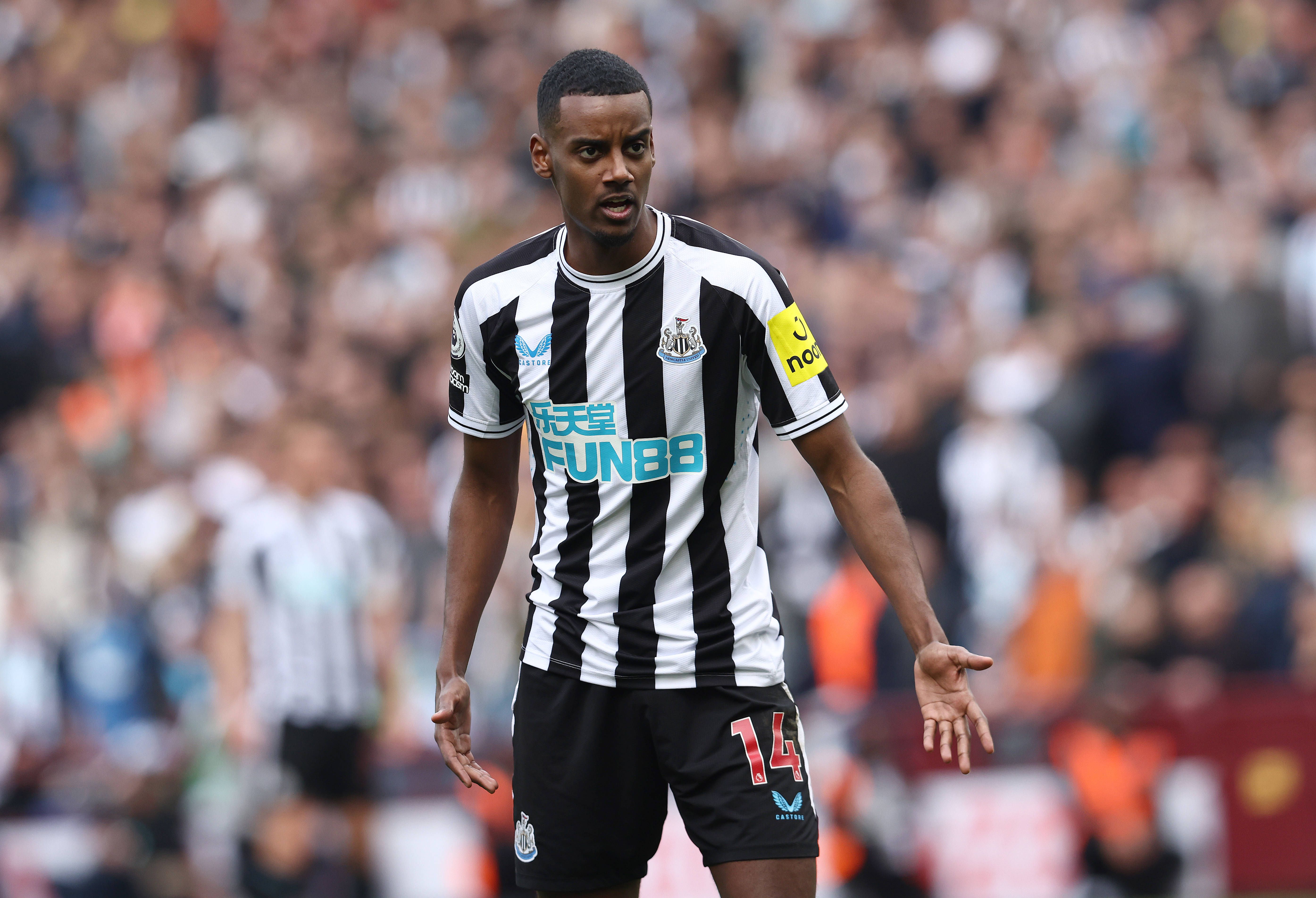 Alexander Isak named Newcastle United Player of the Month for