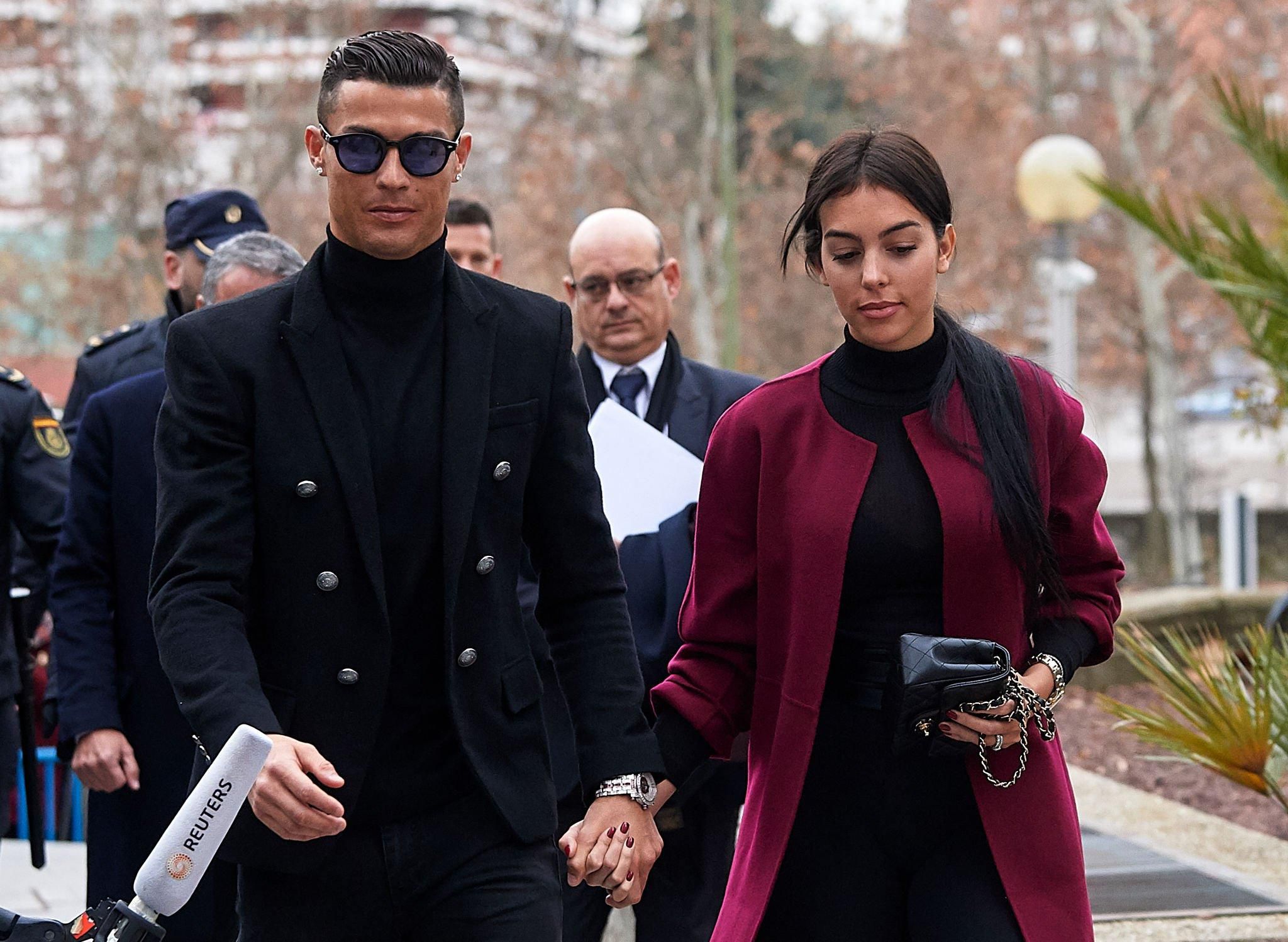 Georgina Rodriguez and Cristiano Ronaldo