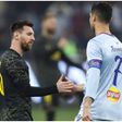 Lionel Messi and Cristiano Ronaldo.
